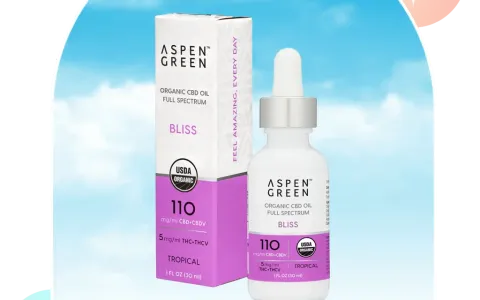 Bliss Organic Full Spectrum CBD Oil