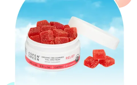 Relief Organic Full Spectrum CBD Gummies