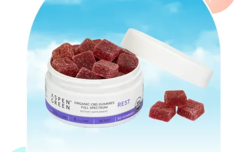 Rest Organic Full Spectrum CBD Gummies