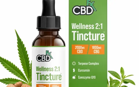CBD + CBG Oil Wellness Tincture