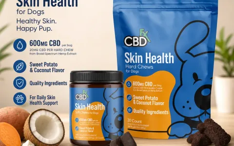 CBD Dog Treats: Skin Health Chews