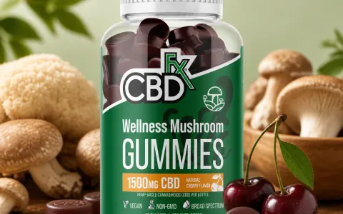 CBD Gummies With Mushrooms for Wellness