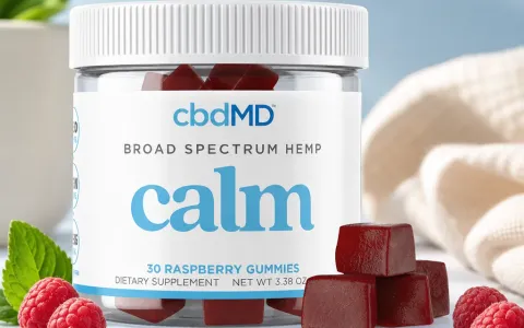 Broad Spectrum CBD Calming Gummies