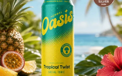 Herbal Oasis Tropical Twist Social Tonic
