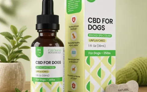 Broad Spectrum CBD Oil for Dogs & Cats