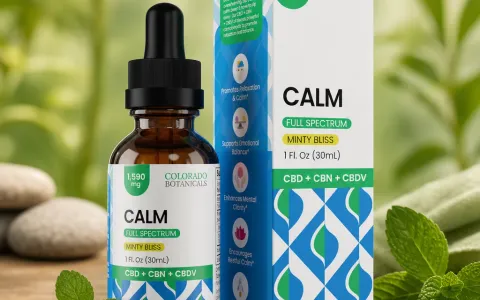 Calm CBN + CBDV + Full Spectrum CBD Oil