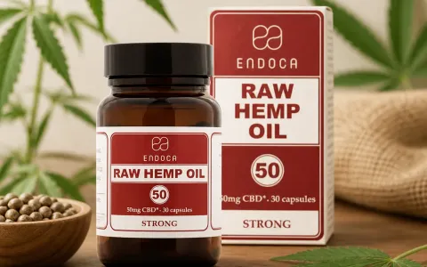 Raw CBD Capsules Strong