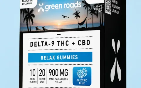 Electric Blue THC Relax Gummies