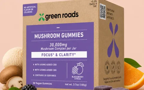 Focus Gummies with Lion’s Mane & CBD