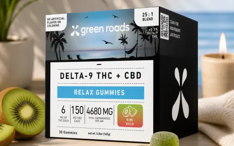 Kiwi Kush THC Relax Gummies