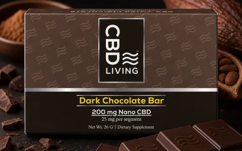CBD Dark Chocolate Bar