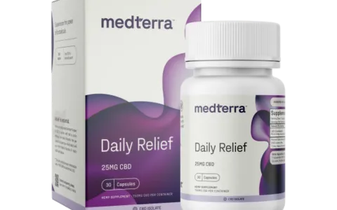Daily Relief CBD Isolate Capsules