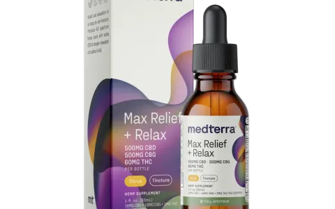Max Relief + Relax Full Spectrum CBD Oil