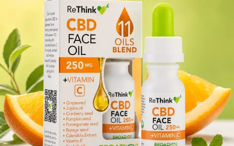 All Natural Face Oil + CBD & Vitamin C