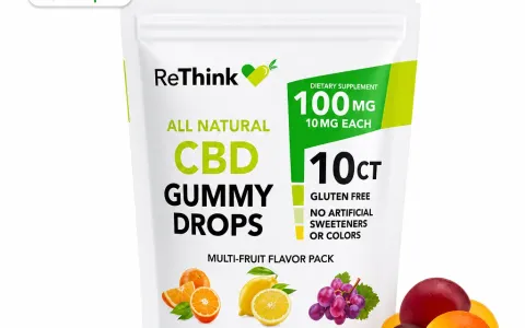 CBD Gummy Drops Bag - Multi-Fruit -