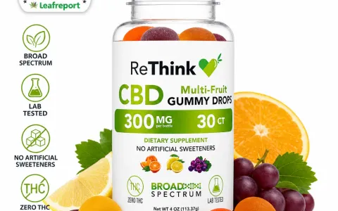 CBD Gummy Drops - Multi-Fruit -