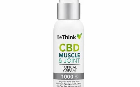CBD Muscle & Joint Cream Pump