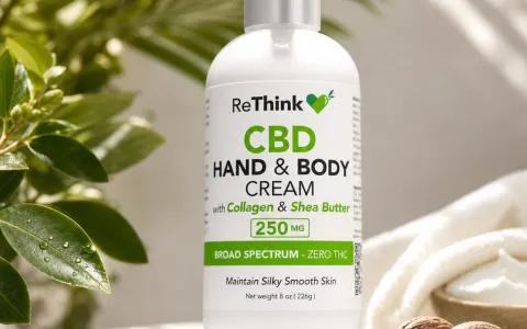 Hemp CBD Hand & Body Cream w/Collagen and Shea Butter