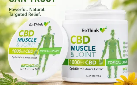 Hemp CBD Muscle & Joint Cream