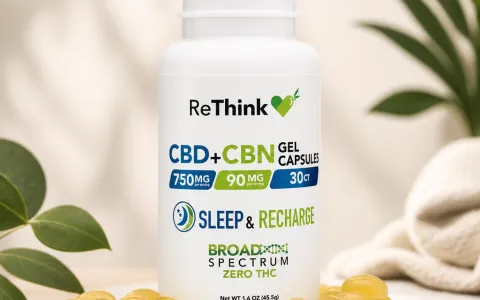 Sleep & Recharge CBD Gel Capsules
