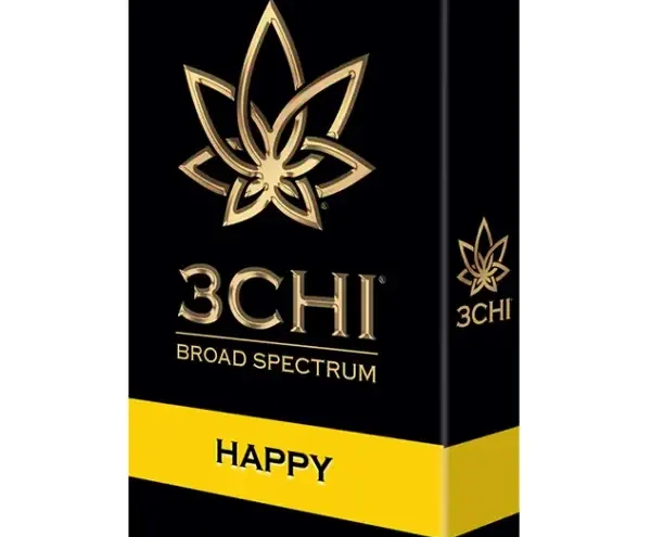 3CHI CBD Focused Blend Vape Cartridge - Happy