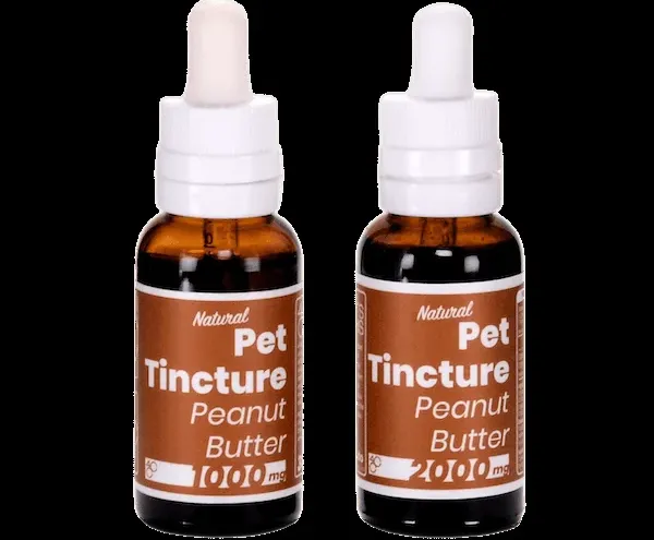 4 Corners Cannabis Peanut Butter CBD Tincture for Dogs
