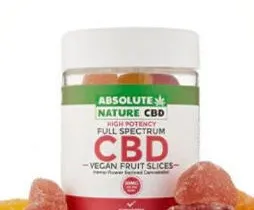 Absolute Nature Full Spectrum CBD Fruit Slice Gummies