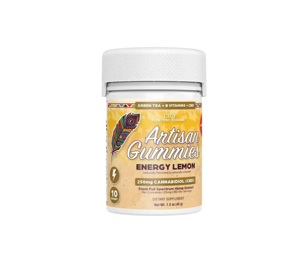 American Shaman CBD Energy Gummies With B12 & B6