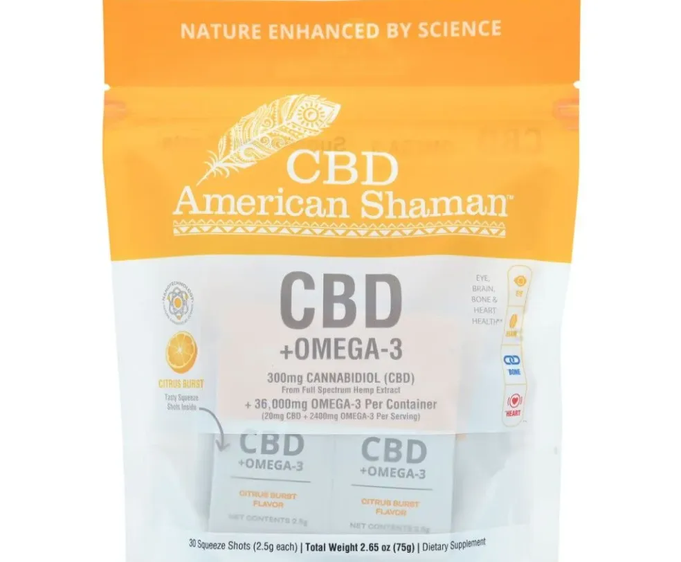 American Shaman CBD Omega 3 Supplement