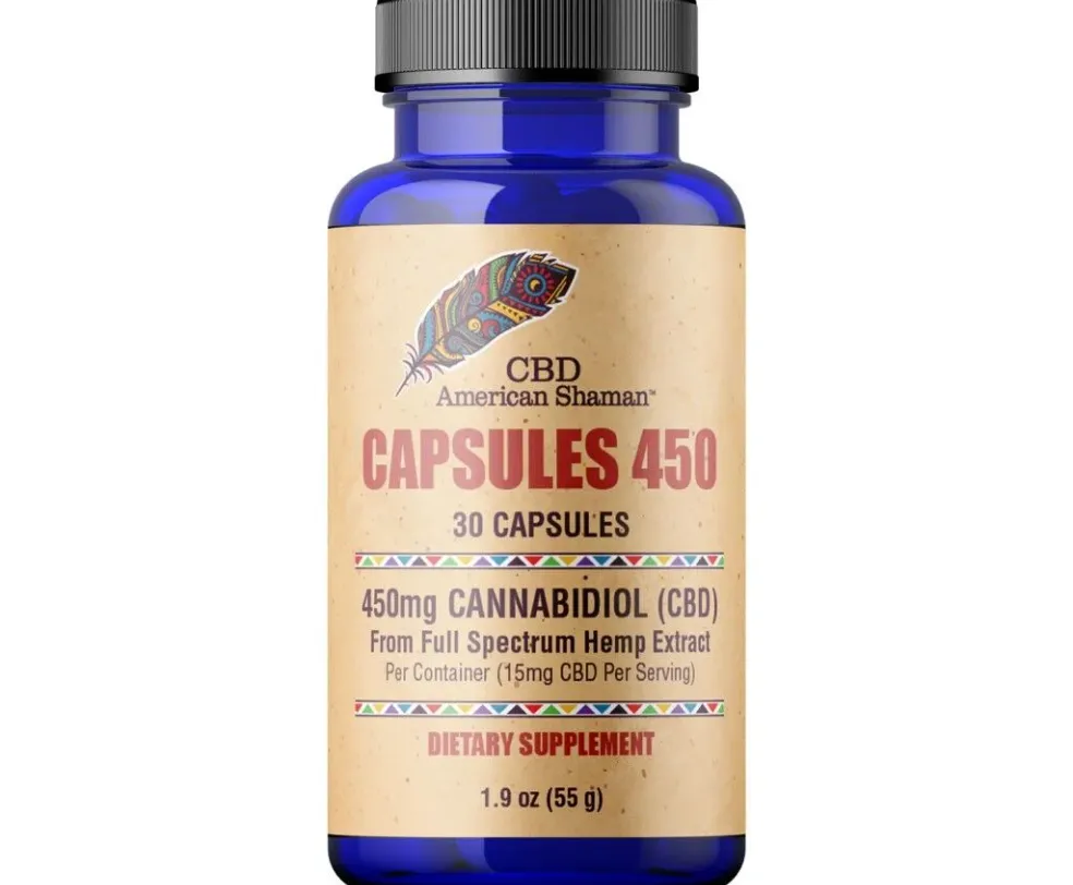American Shaman Hemp Oil Capsules