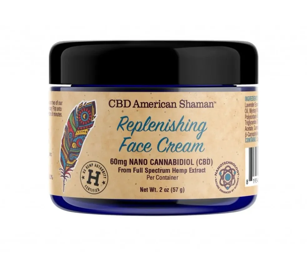 American Shaman Replenishing CBD Face Cream