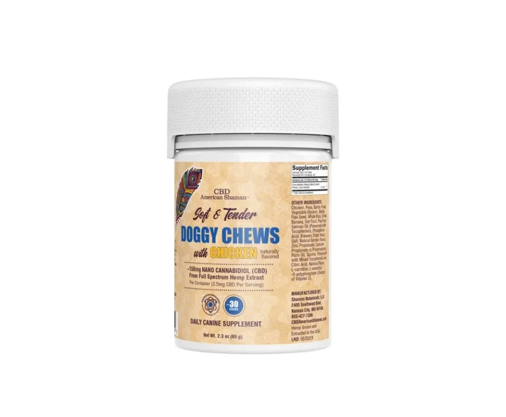 American Shaman Soft CBD Dog Chews