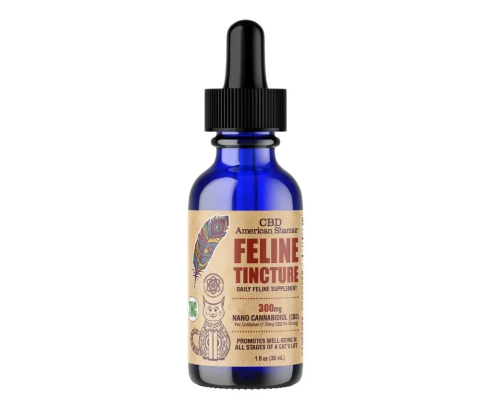 American Shaman THC Free CBD Cat Oil Tincture