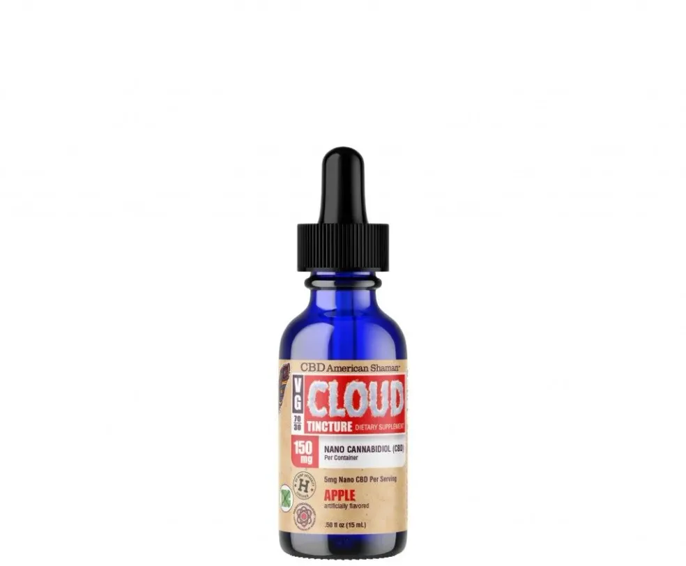American Shaman VG Cloud Tincture - CBD Hemp Oil THC Free