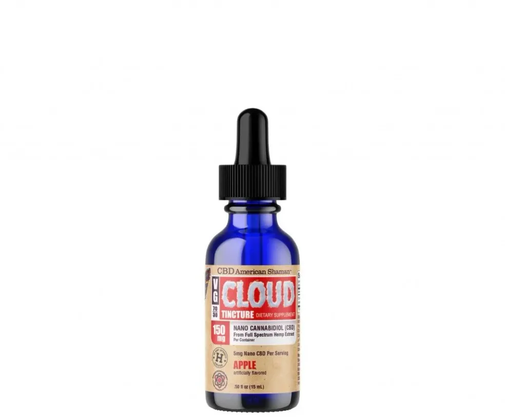 American Shaman VG Cloud Tincture - CBD Hemp Oil