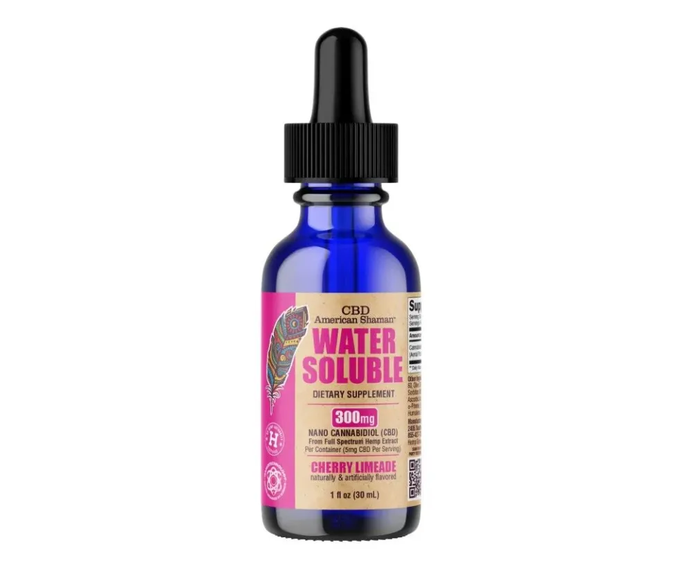 American Shaman Water Soluble CBD Full Spectrum Hemp Oil