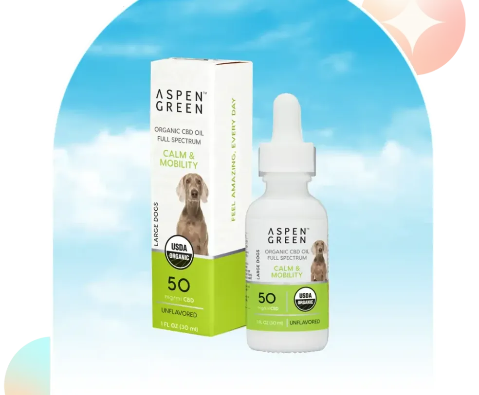 Aspen Green Pet Organic Full Spectrum CBD Oil - Unflavored