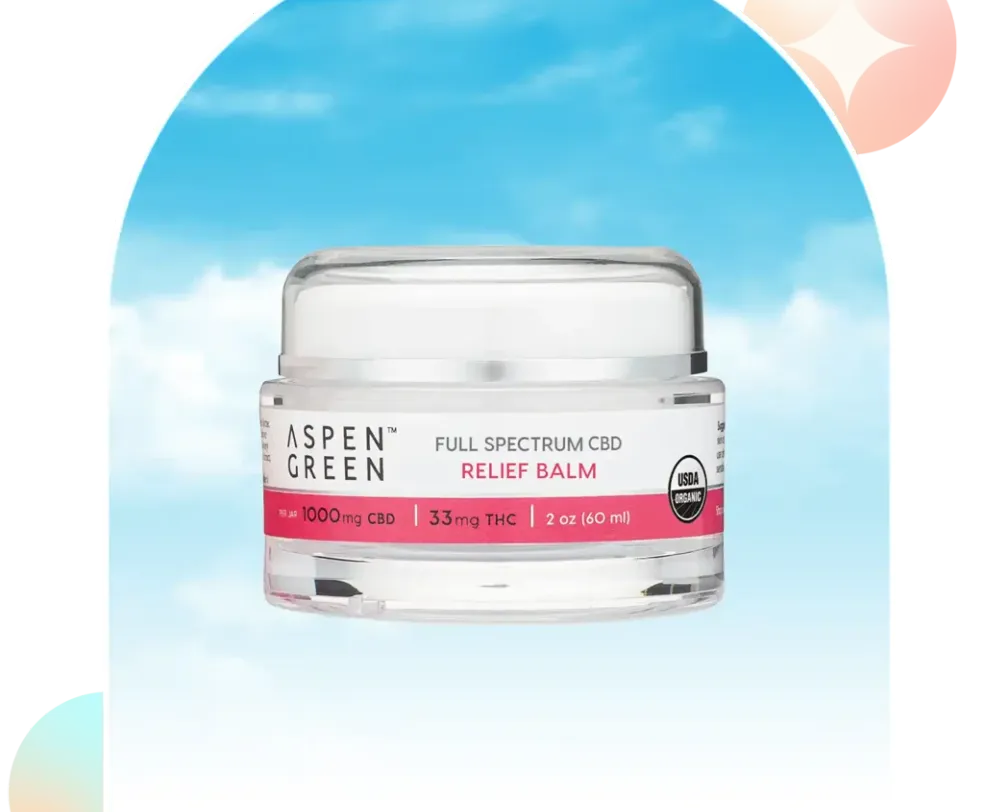 Aspen Green Relief Full Spectrum CBD Balm