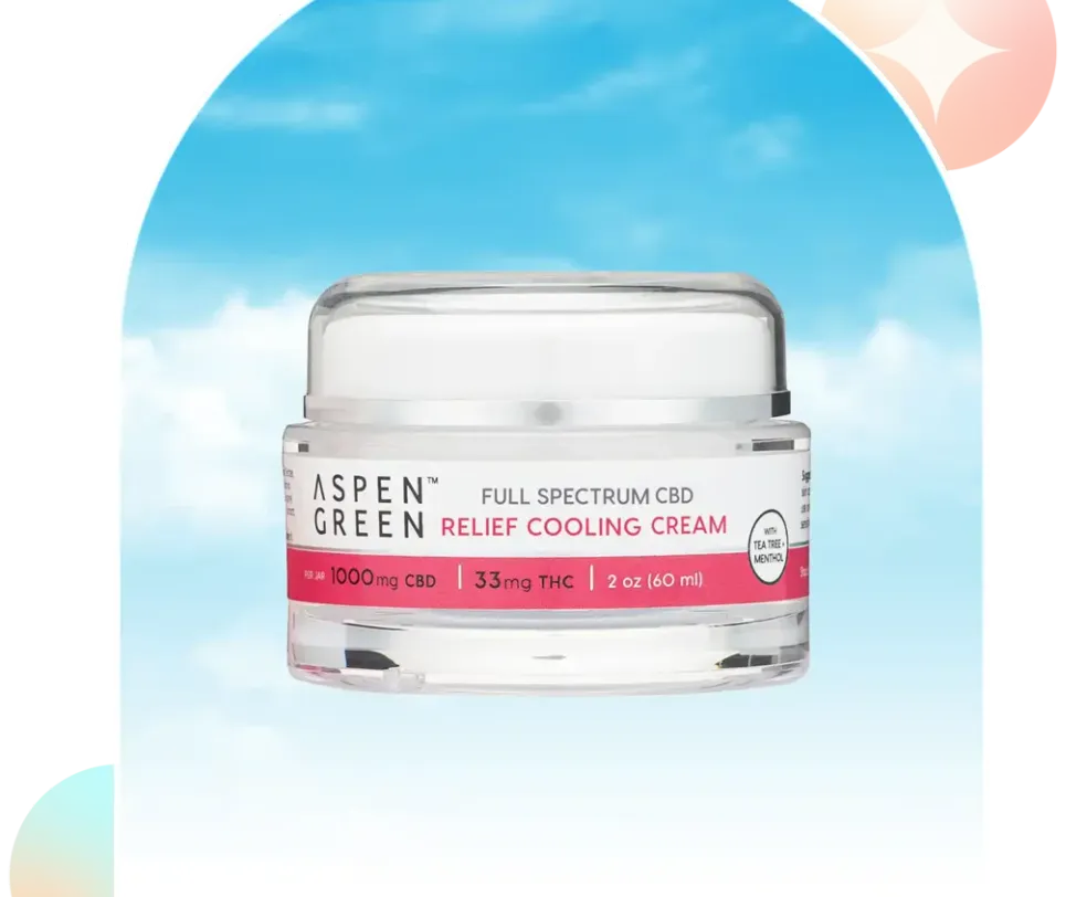 Aspen Green Relief Full Spectrum CBD Cooling Cream