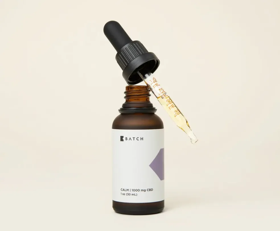 Batch Calm CBD Oil Tincture