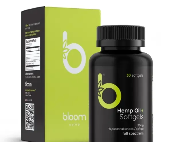 Bloom Hemp Fundamental Full Spectrum CBD Softgels