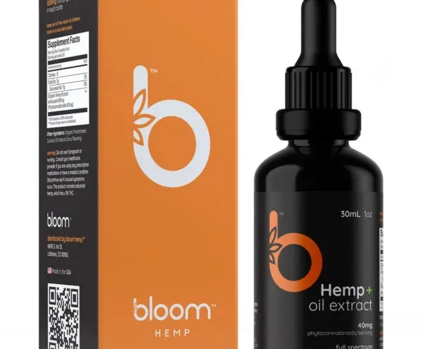 Bloom Hemp Fundamental Full Spectrum Citrus Tincture