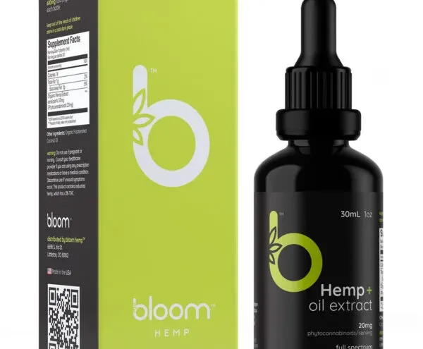 Bloom Hemp Fundamental Full Spectrum Natural Tincture