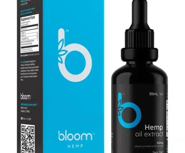 Bloom Hemp Fundamental Zero THC Natural Tincture