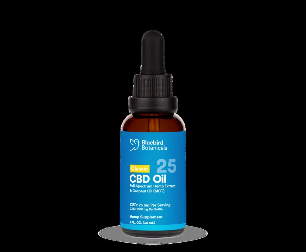 Bluebird Botanicals Classic CBD Oil - Extra Strength