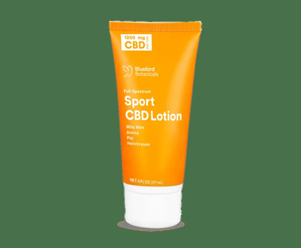Bluebird Botanicals Sport CBD Lotion