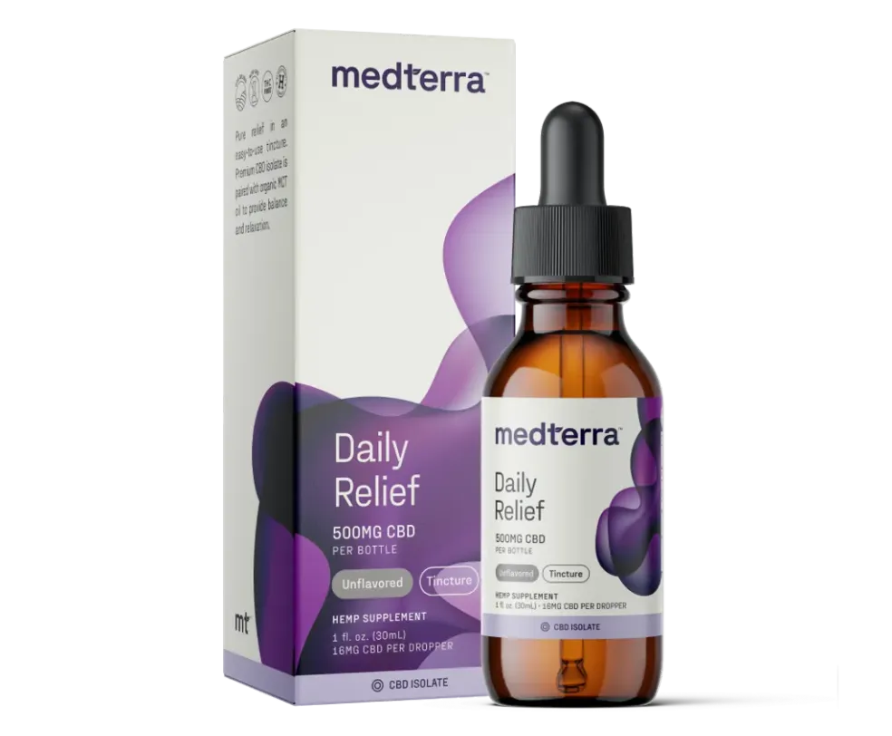 Medterra Daily Relief CBD Isolate Oil