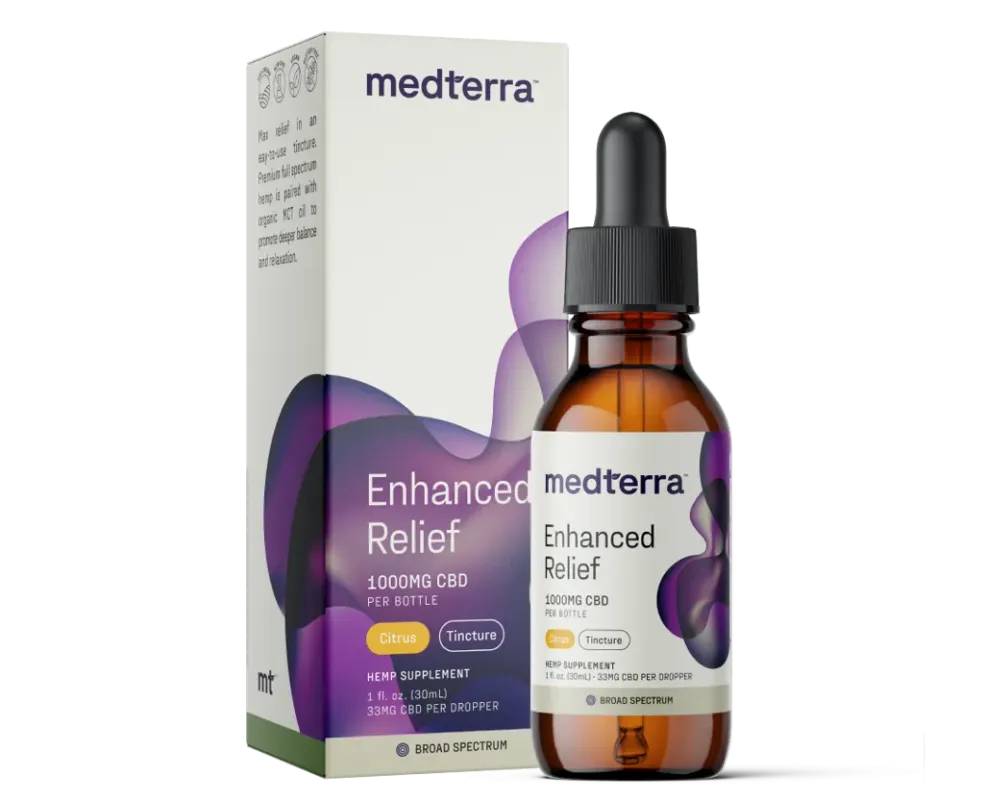 Medterra Enhanced Relief Broad Spectrum CBD Oil