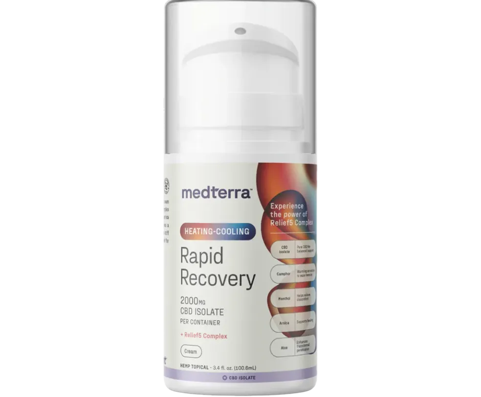 Medterra Heating-Cooling Rapid Recovery CBD Cream