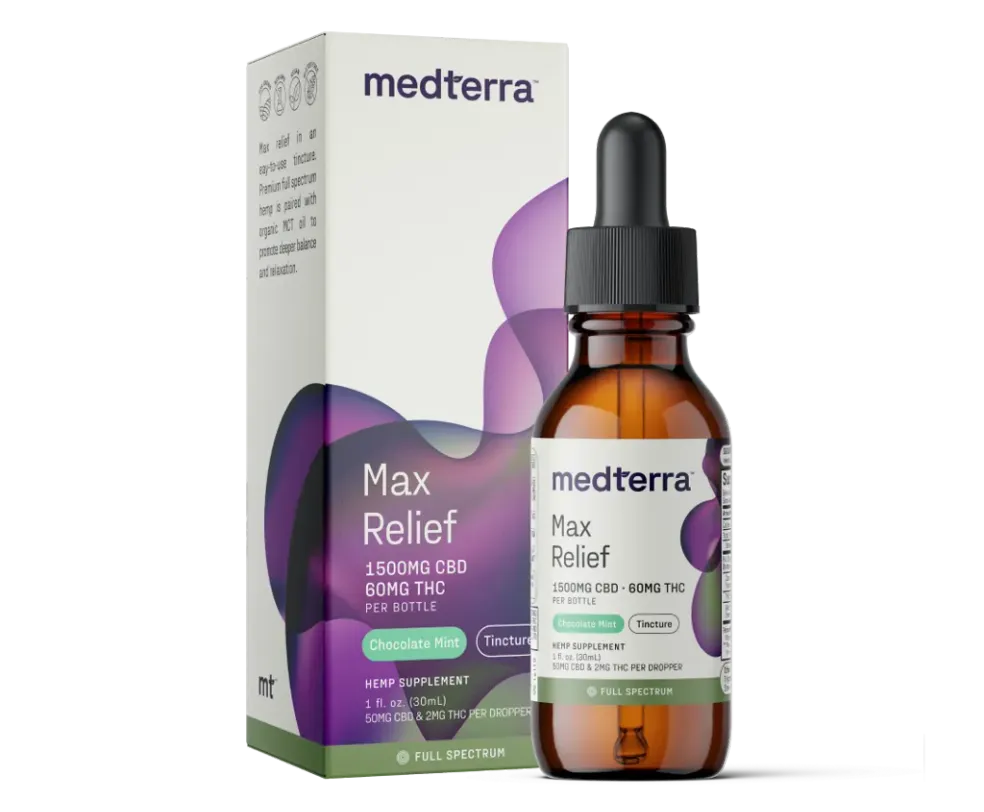 Medterra Max Relief Full Spectrum CBD Oil